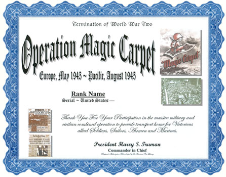 operation magic carpet operation magic carpet