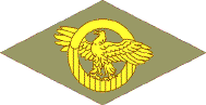 Honorable Discharge Emblem, Olive Drab